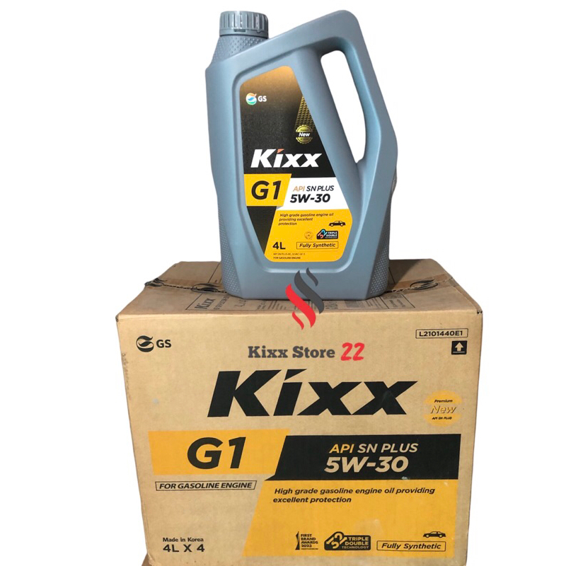 Kixx G1 SN PLUS 5W30 Fully Synthetic (4L) - Dầu động cơ xăng chất lượng cao