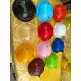 Set 50 Nắp gấu ( nắp mèo) đậy ly giấy-ly tim phi 90mm đường kính ly 90mm