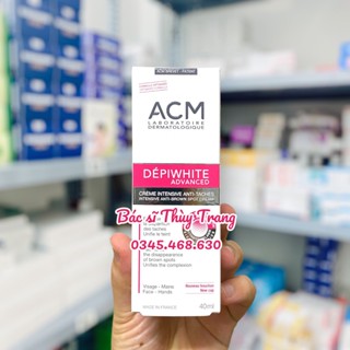 Kem giảm nám tàn nhang da không đều màu ACM Depiwhite Advanced Anti-Brown Spot Cream - 40ml