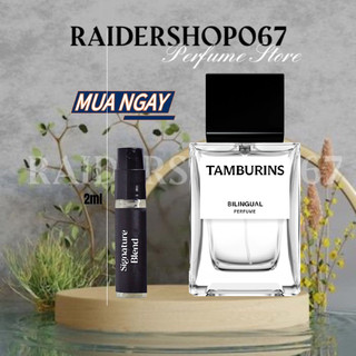 Nước hoa unisex Tamburins Bilingual (Jennie Black Pink) EDP 10ml