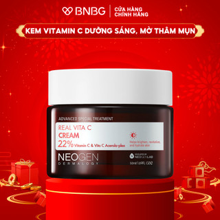 Kem Vitamin C Dưỡng Sáng, Mờ Thâm Mụn, Chống Gốc Tự Do Neogen Dermalogy Real Vita C Cream 50ml