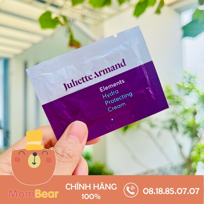 [Sample] Kem dưỡng ẩm bảo vệ da trong môi trường khắc nghiệt - Hydra Protecting Cream Juliette Armand 2ml