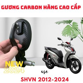 Kiếng chiếu hậu rizoma chính hãng gắn chân kiếng xe máy vario,sh,ex,winner,ab,vision, xe pkl- 1 cái