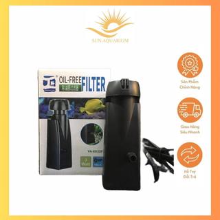 Máy lọc váng ya 803 2f- lọc mặt hồ cá cảnh thủy sinh- có thổi luồng tạo oxy - sun aquarium