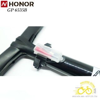 Bơm sàn xe đạp HONOR GP 6535B - Đế thép