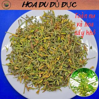 Hoa đu đủ đực, 100g nụ và hoa sấy khô, hàng mới, sạch đẹp