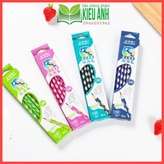 🔥 Siêu rẻ 🔥 Hộp 12 bút chì dịnh vị cho trẻ mới tập viết tặng kèm gọt