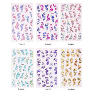 Sticker 5D lụa - sticker nổi - sticker dải lụa ngọc trai