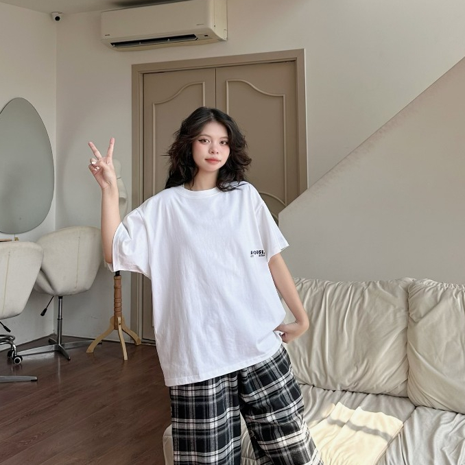 AB HOUSE - Áo thun Cotton 300GSM form boxy 2018EST nam, nữ