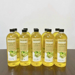 Nước lau sàn spa tinh dầu chanh sả 1l