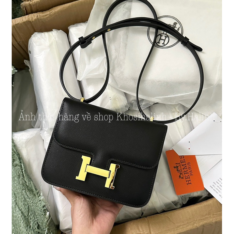 Full Box 🔥Loại 1 Vip 🔥 Túi Đeo Chéo HM Chữ H Da Sần Có Hộp