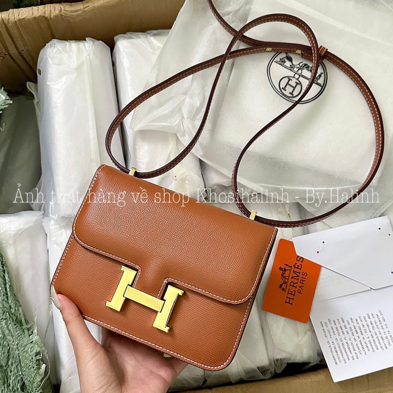 Full Box 🔥Loại 1 Vip 🔥 Túi Đeo Chéo HM Chữ H Da Sần Có Hộp