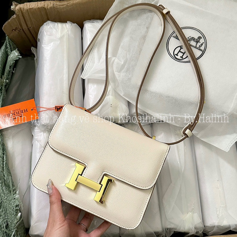 Full Box 🔥Loại 1 Vip 🔥 Túi Đeo Chéo HM Chữ H Da Sần Có Hộp