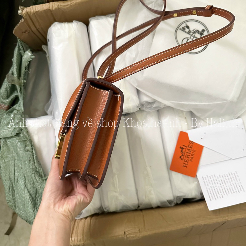 Full Box 🔥Loại 1 Vip 🔥 Túi Đeo Chéo HM Chữ H Da Sần Có Hộp