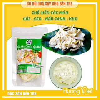 Củ hủ dừa sấy khô cao cấp 50gr, củ hủ dừa Bến Tre Funny Fruit, có hương thơm và vị ngọt tự nhiên
