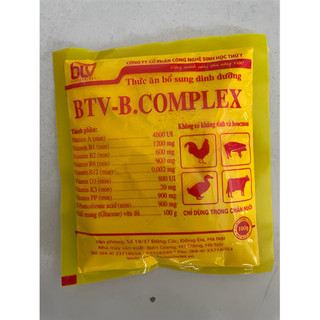 BTV B.Complex gói 100g thơm mùi sữa siêu hấp dẫn, cung cấp vitamin nhóm B