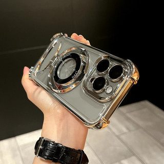 Ốp Điện Thoại bảo vệ toàn ống kính Có kèm chân đế xoay Cho iphone  17 16 15 14 13 12 Pro max 17Air