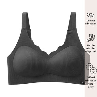 Áo Ngực Bigsize Mập Fashion (50-80KG) Áo Ngực Su Không Gọng Thoáng Mát Thiết Kế Bàn Tay Nâng Đỡ Ngực Chống Chảy Xệ AN01