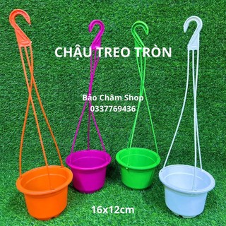 🔥⚡️rẻ vô địch💥combo 5 chậu treo tròn các màu