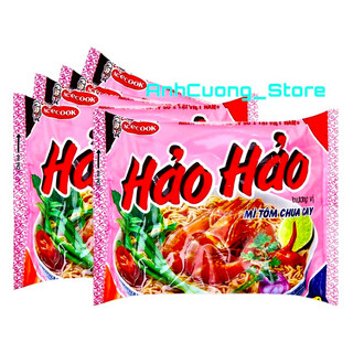 Mì tôm chua cay hảo hảo combo 10 gói x 75g