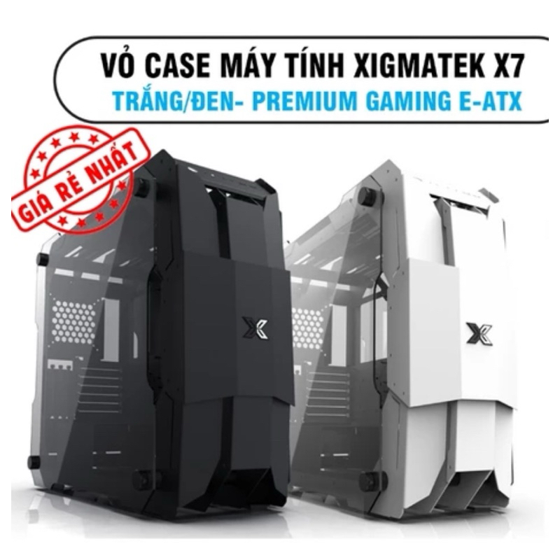 XẢ KHO VỎ CASE XIGMATEK X7 NEW FULL BOX