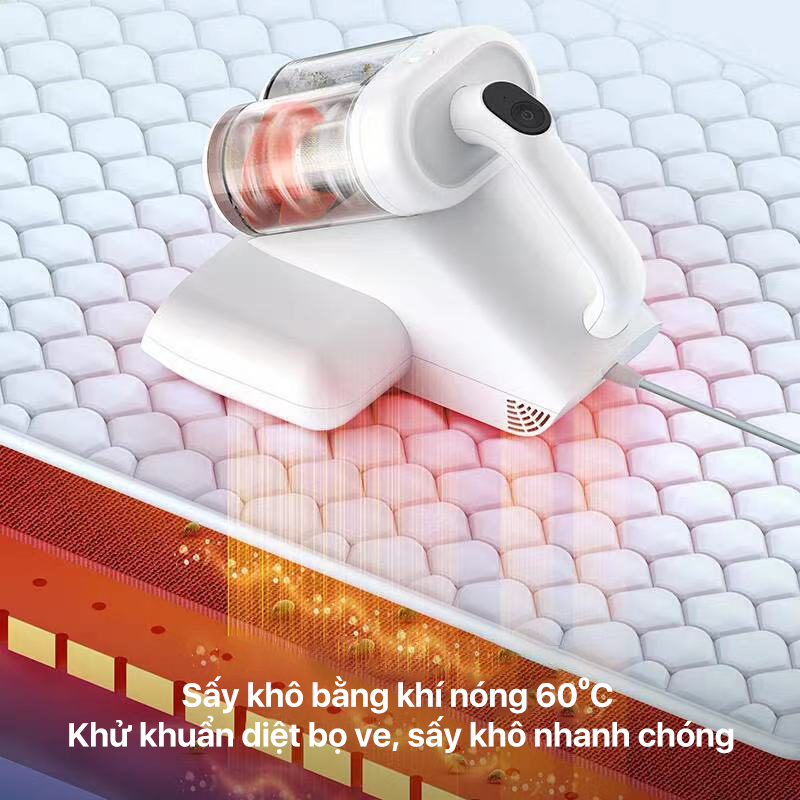 Máy hút bụi giường nệm, thảm, sofa DEERMA CM980 đa năng, lực hút 13000Pa - Bảo hành 12 tháng