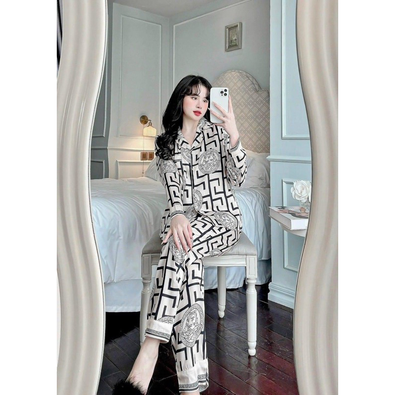 Bộ Syll lụa xước siêu sang