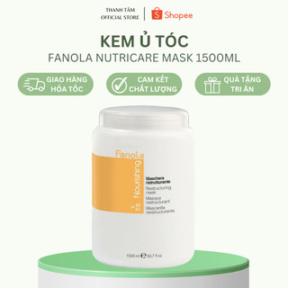 Hấp dầu ủ tóc Fanola Nutricare Mask chăm sóc tóc hư tổn 1500ml chính hãng, tái tạo tóc hư tổn, tóc khô hư | THANH TÂM