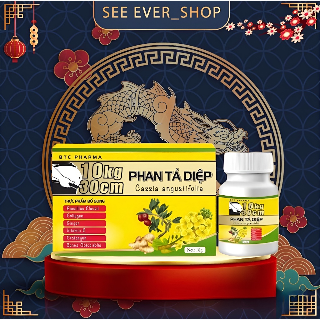 Giảm Cân Xổ Mỡ PHAN TẢ DIỆP Chính Hãng -SIÊU GIẢM MỠ CỨNG See Ever_shop