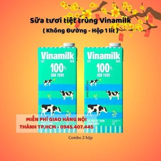 Sữa tươi Vinamilk 1L x 2 Hộp