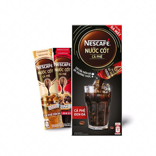 Mẫu dùng thử nước cốt cà phê đen đá & sữa đá nescafe