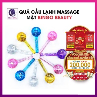 Quả cầu lạnh massage mặt , đẩy tinh chất siêu đẹp, dụng cụ massage mặt, hàng cao cấp