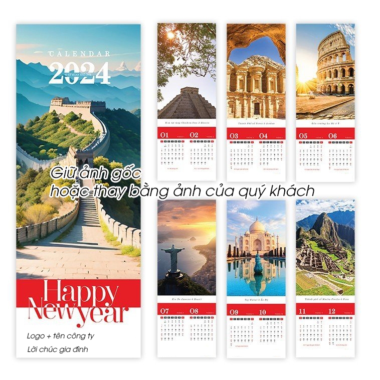 In lịch treo tường cá nhân theo yêu cầu, in lịch cho bé yêu, in lịch gia đình, in lịch treo tường kỷ