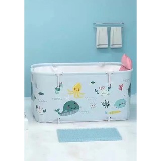  Bồn Tắm Gấp Gọn 1m2 Minh Quân Ngâm Thảo Dược Ngâm Nước Đá 250l 