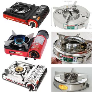Bếp gas Namilux chống nổ/ Bếp Cồn Inox Mini Du Lịch chắn gió cao - Bếp cồn nướng nhỏ gọn dễ dàng mang đi dã ngoại