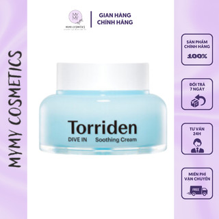  Kem Dưỡng Ẩm Torriden DIVE IN Soothing Cream Làm Dịu Phục Hồi Và Cấp Ẩm Cho Da 