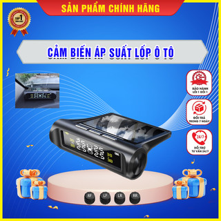 Cảm biến áp suất lốp ô tô, cảm biến áp suất lốp van ngoài tpms - màn hình sử dụng năng lượng mặt trời
