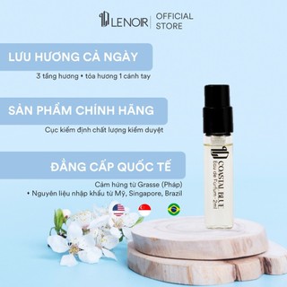  Mẫu thử nước hoa thơm lâu cả ngày Lenoir Perfume Coastal Blue hoa nhài bloom tươi mát nhẹ nhàng cho nữ 2m