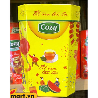 TRÀ COZY NHÃN VÀNG (TRÀ ĐEN) GOLD LABEL HỘP 30G