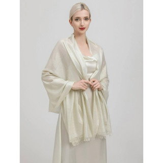 [KT01] Khăn choàng nữ bản to vải lụa mỏng mix saquin KT 190x80cm