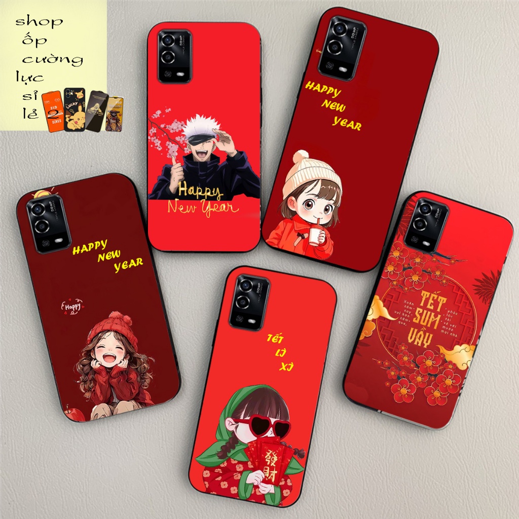 ốp lưng oppo a55 4g / oppo a55 5g in hình tết dễ thương