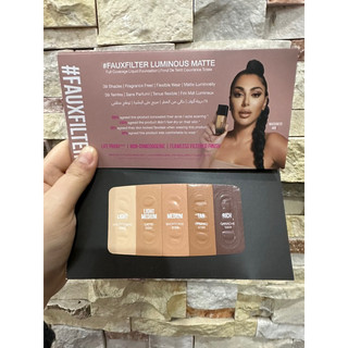 Sample nền HudaBeauty fauxfilter luminous matte