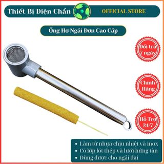 Ống hơ ngải cứu Đơn inox chịu nhiệt cao có lưới cách tàn hơ cả ngải trung ngải đại Dụng Cụ Diện Chẩn