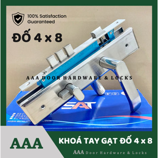 [XẢ KHO] Khoá tay gạt SAT 26cm dùng cho cửa đi lớn đố 4 x 8 (hệ 1000) nhôm, sắt, gỗ