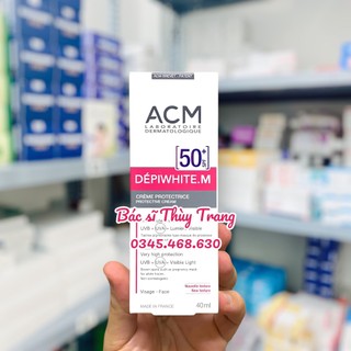 Kem chống nắng ngừa nám cho da có vấn đề sắc tố ACM Depiwhite.M Protective SPF50+ - 40ml