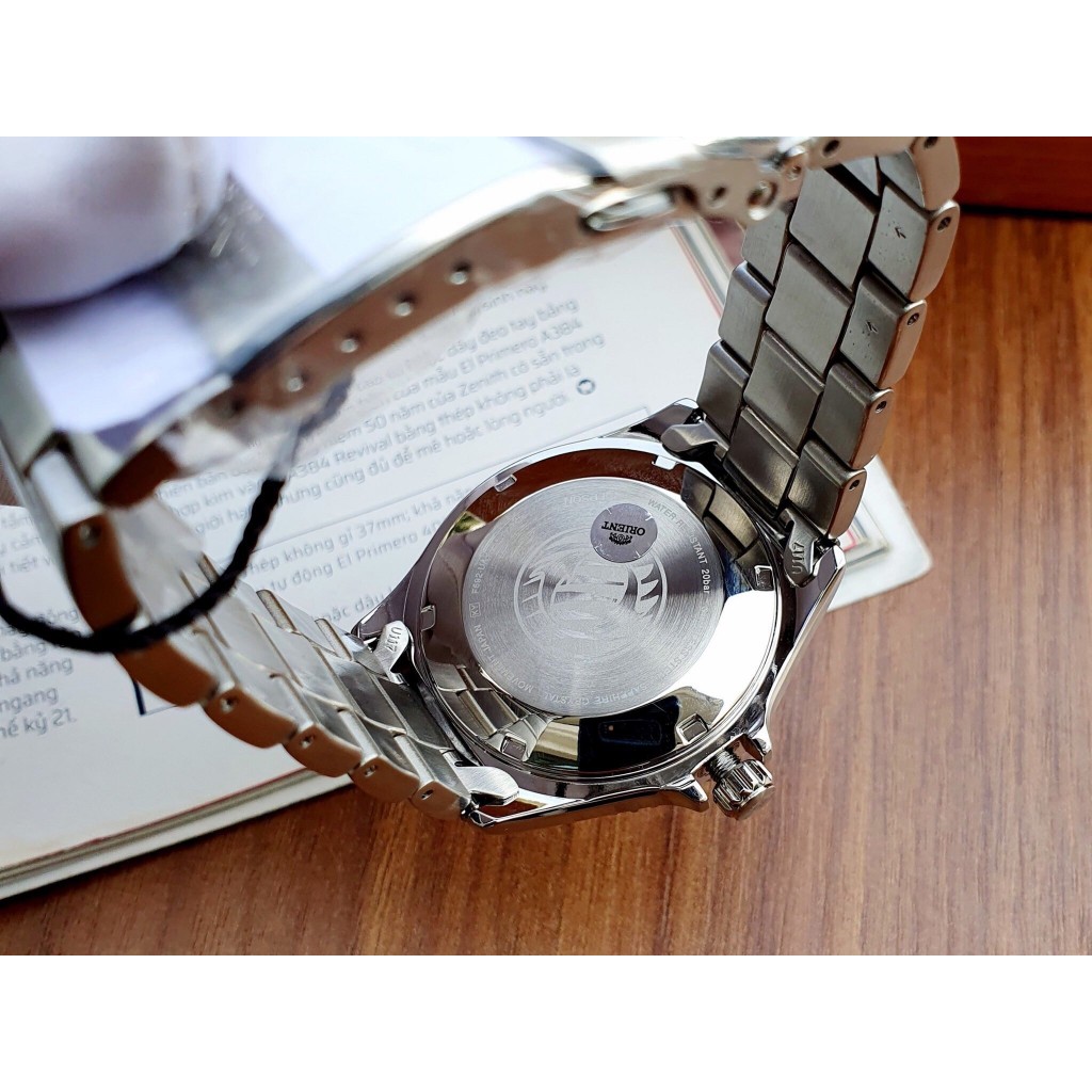 Đồng hồ nam dây thép Orient Mako 4 Pepsi Kamasu RA AA0812L19B