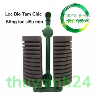 Lọc bio tam giác 1/4 chuyên dùng cho hồ tép - lọc qs tam giác cao cấp