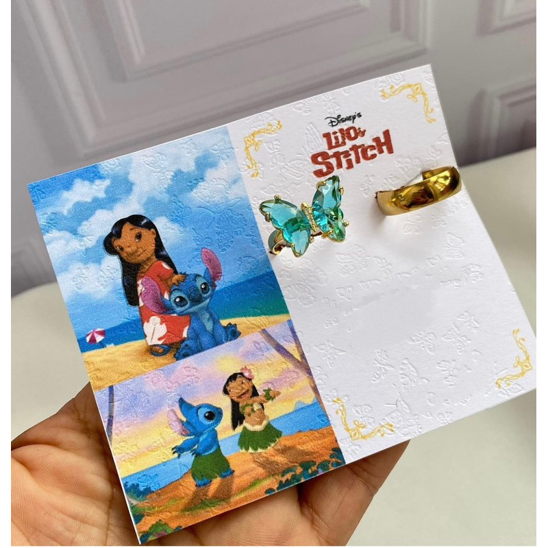 Couple Rings Lilo & Stich