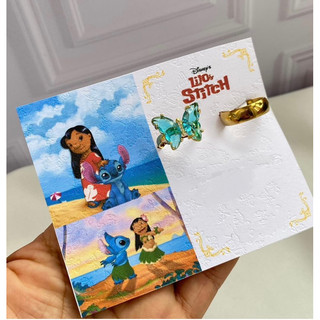 Couple Rings Lilo & Stich