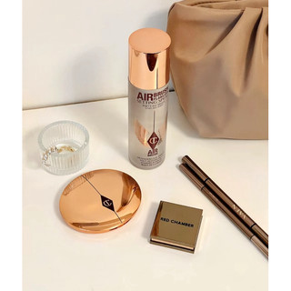 Phấn phủ nén & xịt khoá nền Chalortte Tilbury Airbrush Flawless Finish